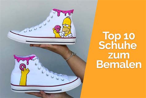 schuhe bemalten anleitung